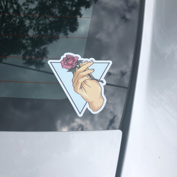Picked Rose Sticker - Picture 3 of 3